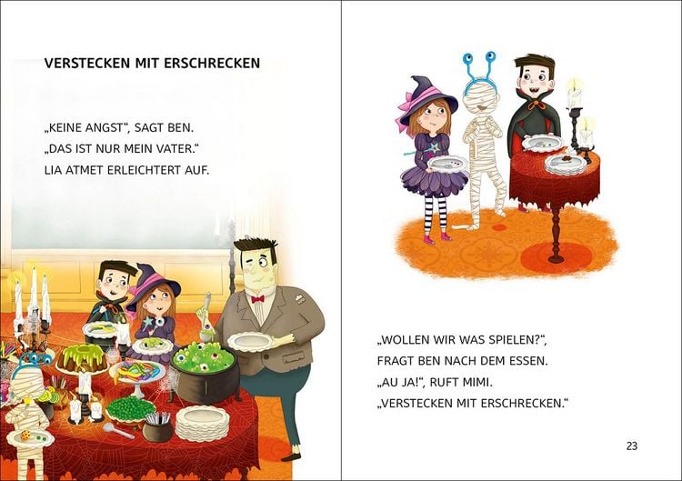 Produktbild: Lesel&ouml;wen 1. Klasse - Willkommen im Spukschloss! (Gro&szlig;buchstabenausgabe)