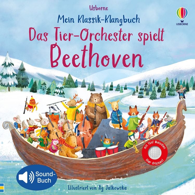 Produktbild: Mein Klassik-Klangbuch: Das Tier-Orchester spielt Beethoven