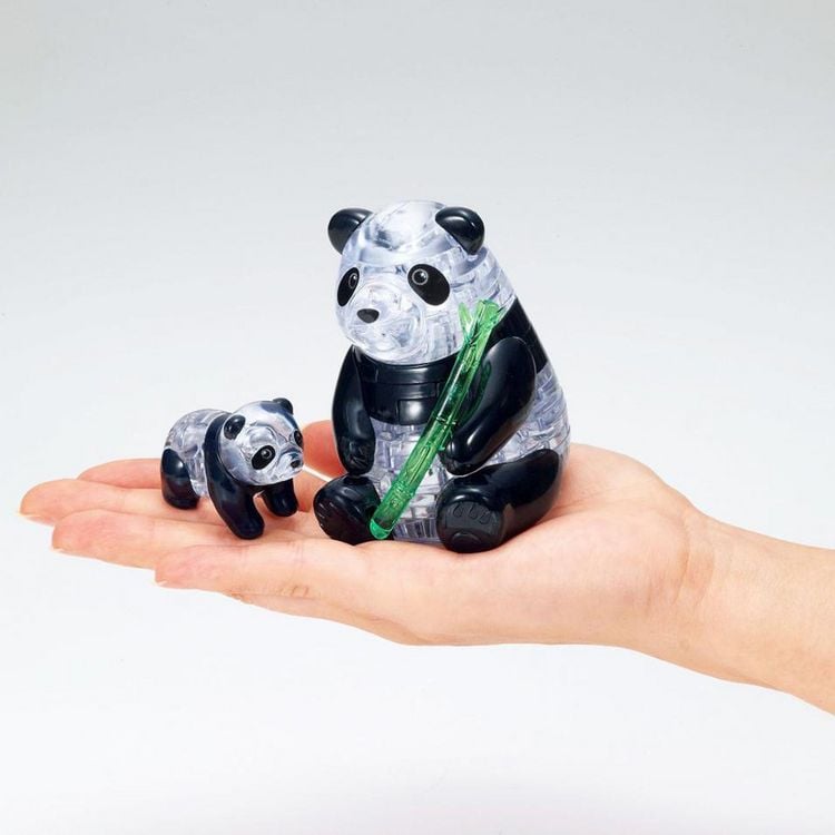 Produktbild: Crystal Puzzle - Pandapaar - 51 Teile