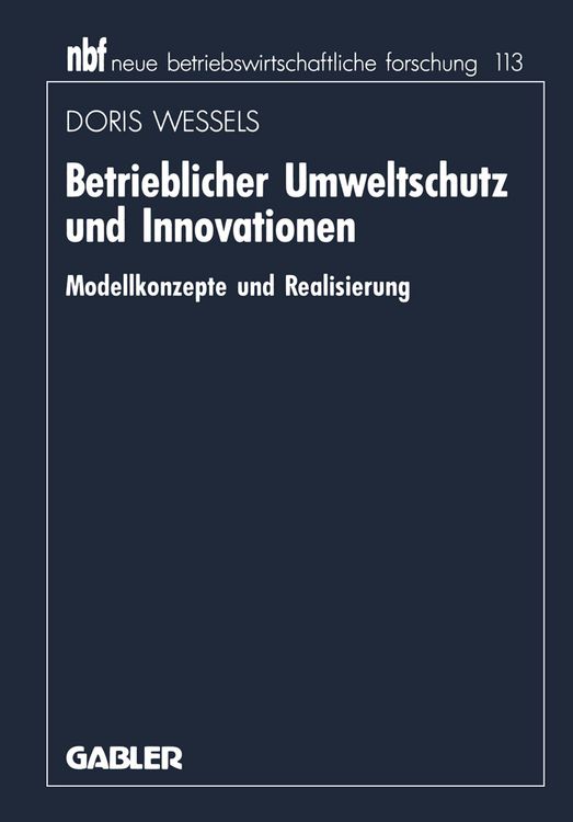 Produktbild: Betrieblicher Umweltschutz und Innovationen