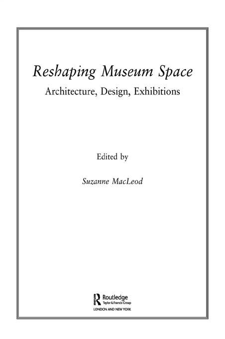Produktbild: Reshaping Museum Space