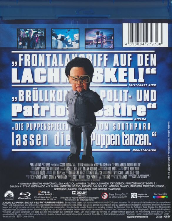 Produktbild: Team America - World Police
