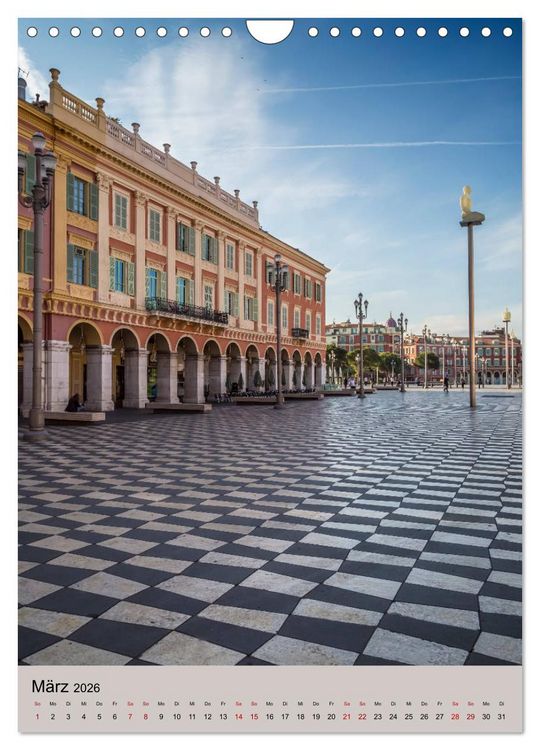 Produktbild: C&Ocirc;TE D&rsquo;AZUR Cannes, Monaco und Nizza (Wandkalender 2026 DIN A4 hoch), CALVENDO Monatskalender