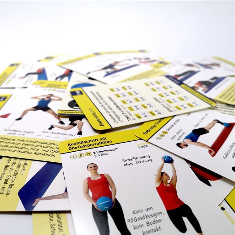 Produktbild: Trainingskarten: Tiefenmuskulatur
