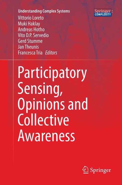Produktbild: Participatory Sensing, Opinions and Collective Awareness