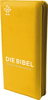 Produktbild: Die Bibel. Taschenausgabe curry mit Rei&szlig;verschluss