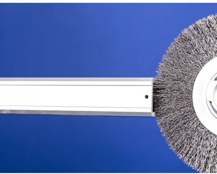 Produktbild: PFERD TOOLS Rundb&uuml;rste breit ungezopft RBU &Oslash; 200 x 25 mm variable Bohrung Edelstahl-Draht-&Oslash; 0,30 f&uuml;r Schleifbock 1 POS RBU 20025/AK32-2 INOX 0,30