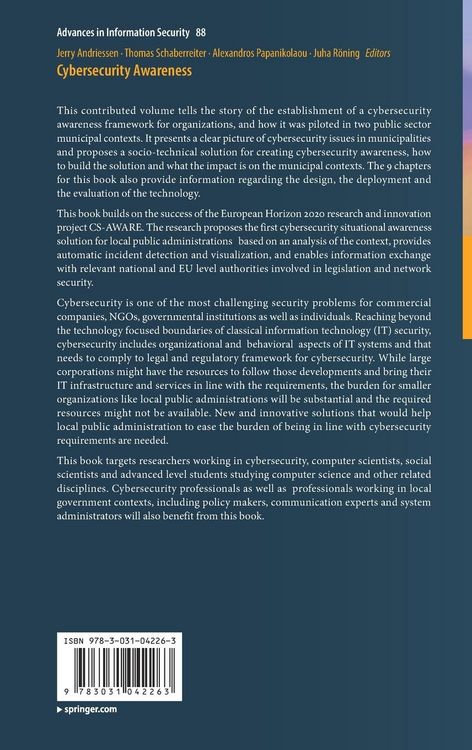 Produktbild: Cybersecurity Awareness