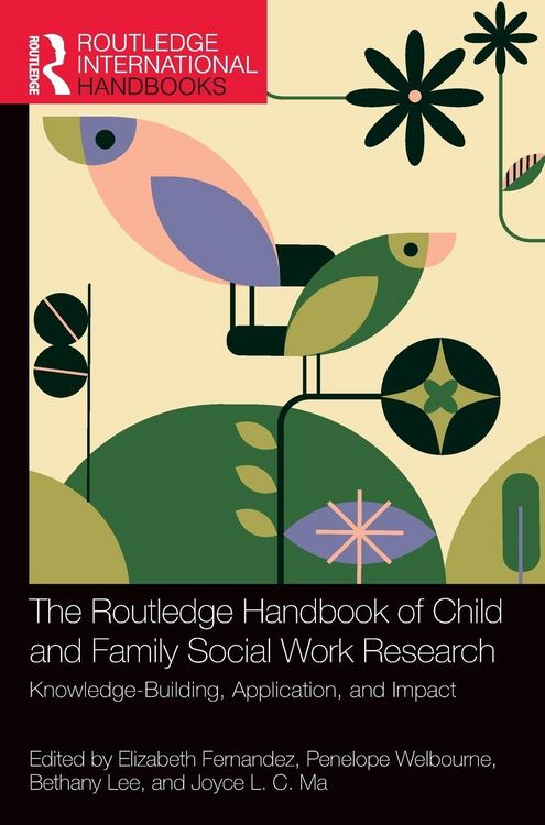 Produktbild: The Routledge Handbook of Child and Family Social Work Research