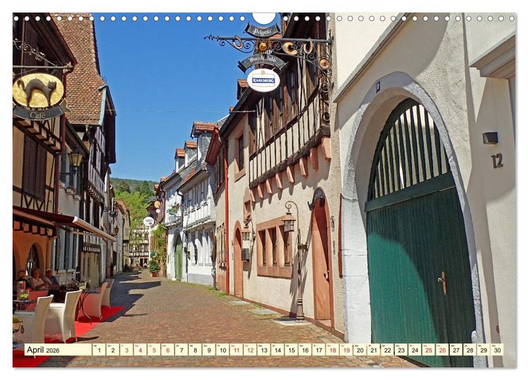 Produktbild: Gru&szlig; aus Neustadt an der Weinstra&szlig;e (Wandkalender 2026 DIN A3 quer), CALVENDO Monatskalender
