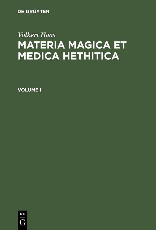 Produktbild: Materia Magica et Medica Hethitica