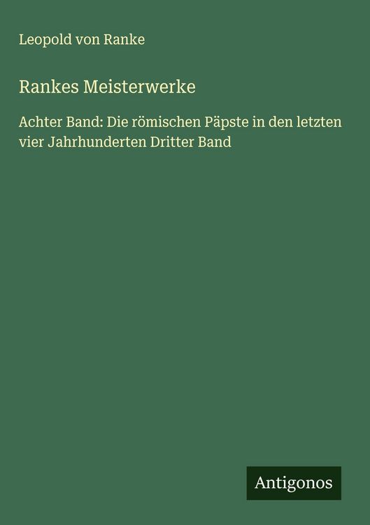 Produktbild: Rankes Meisterwerke