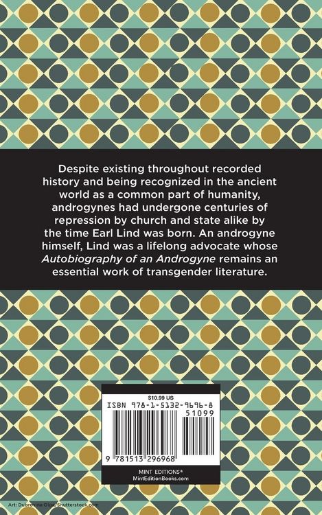 Produktbild: Autobiography of an Androgyne