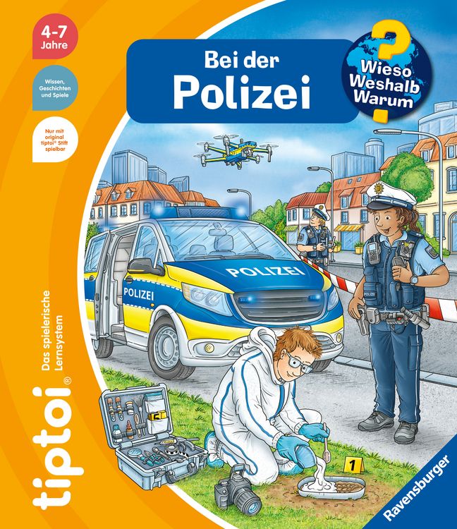 Bild vom Artikel Tiptoi® Wieso? Weshalb? Warum? - Bei der Polizei vom Autor Heike Tober