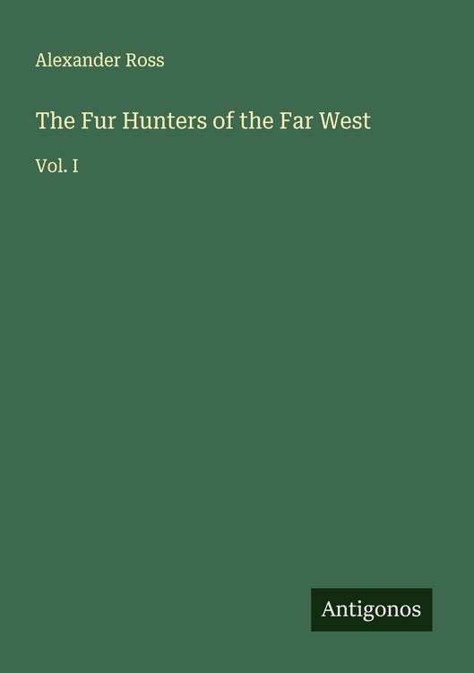 Produktbild: The Fur Hunters of the Far West