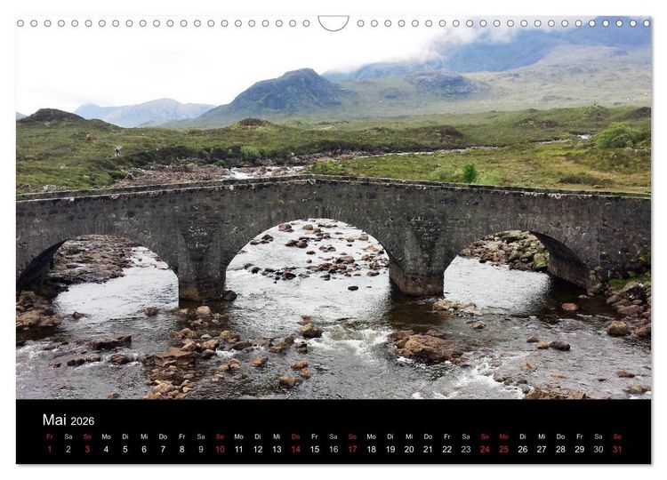 Produktbild: Isle of Skye - Schottlands Inseln (Wandkalender 2026 DIN A3 quer), CALVENDO Monatskalender