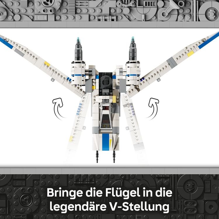 Produktbild: LEGO Star Wars 75399 Rebel U-Wing Starfighter - Set mit 3 Minifiguren