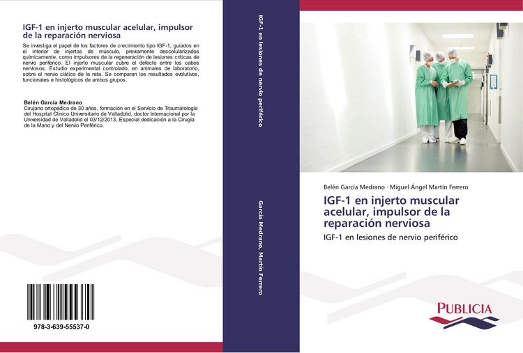 Produktbild: IGF-1 en injerto muscular acelular, impulsor de la reparaci&oacute;n nerviosa