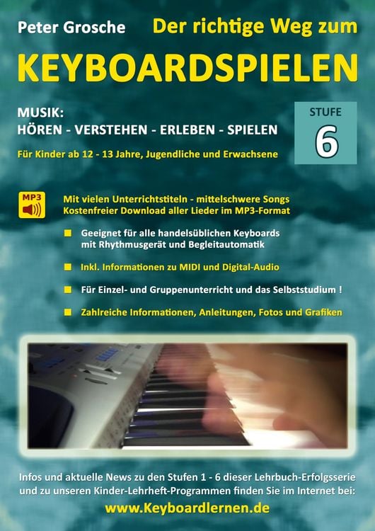 Produktbild: Der richtige Weg zum Keyboardspielen (Stufe 6)