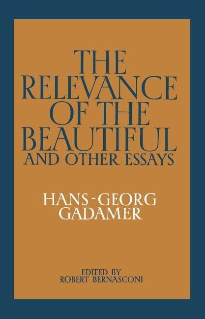 Produktbild: The Relevance of the Beautiful and Other Essays