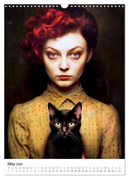 Produktbild: Meow and Forever (Wall Calendar 2026 DIN A3 portrait), CALVENDO 12 Month Wall Calendar