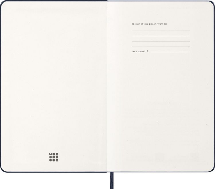 Produktbild: Moleskine 12 Monate Tageskalender 2027, Large/A5, 1 Tag = 1 Seite, Fester Einband, Saphir