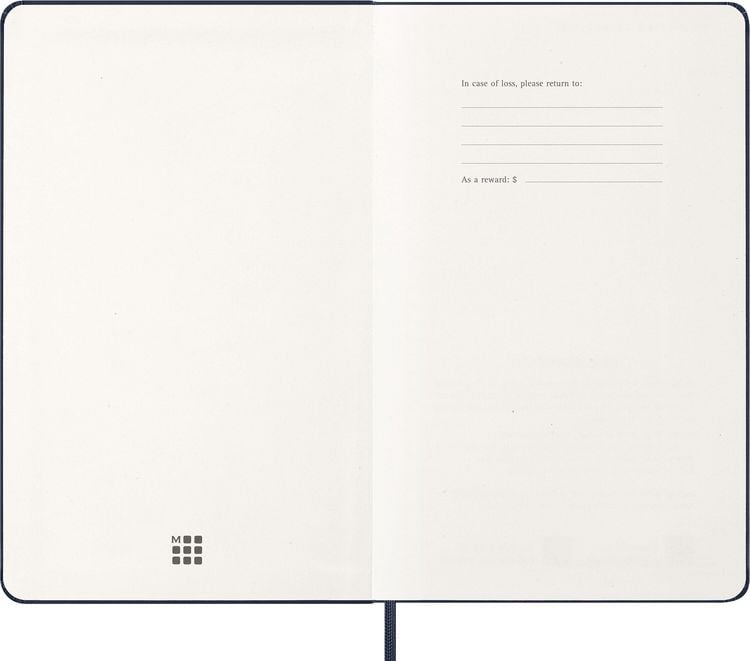 Produktbild: Moleskine 12 Monate Tageskalender 2027, Large/A5, 1 Tag = 1 Seite, Fester Einband, Saphir