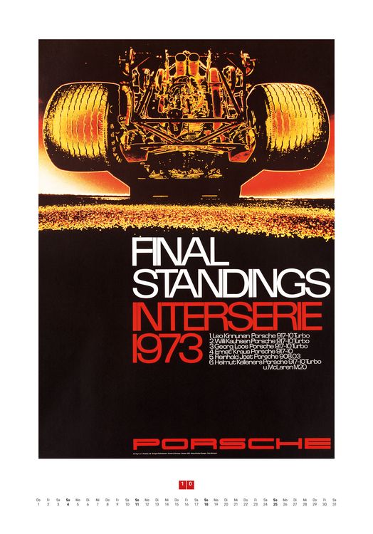 Produktbild: Porsche Rennplakate 2026