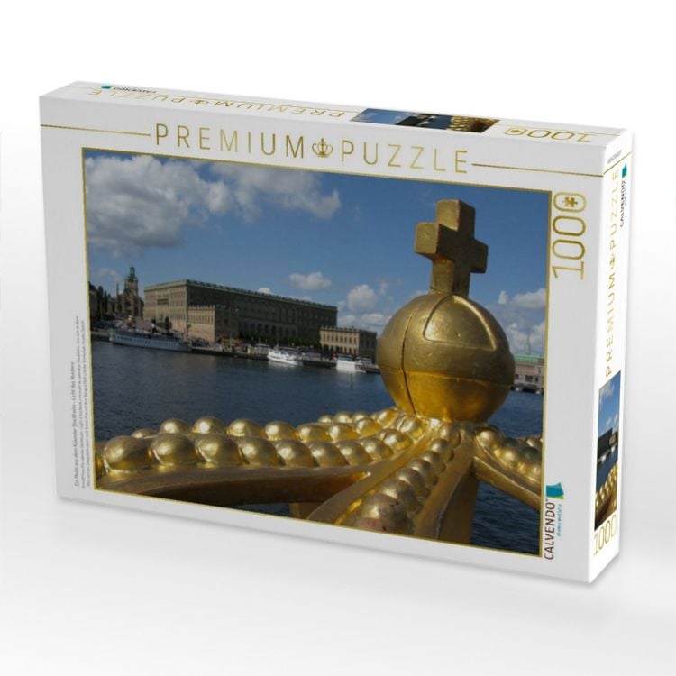 Produktbild: CALVENDO Puzzle Ein Motiv aus dem Kalender Stockholm - Licht des Nordens | 1000 Teile Lege-Gr&ouml;&szlig;e 64x48cm Foto-Puzzle f&uuml;r gl&uuml;ckliche Stunden