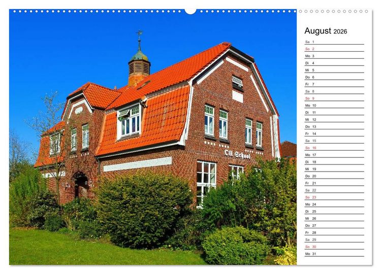 Produktbild: Neuharlingersiel - Ostfrieslands sch&ouml;nstes Hafenst&auml;dtchen (Wandkalender 2026 DIN A2 quer), CALVENDO Monatskalender