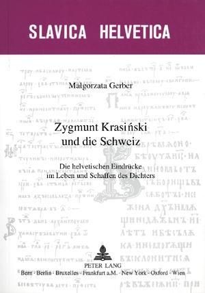 Produktbild: Zygmunt Krasiński und die Schweiz