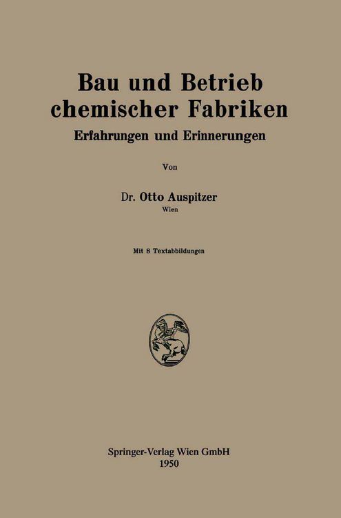 Produktbild: Bau und Betrieb chemischer Fabriken