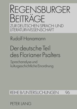 Produktbild: Der deutsche Teil des Florianer Psalters