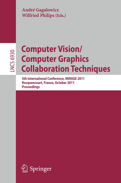 Produktbild: Computer Vision/Computer Graphics Collaboration Techniques