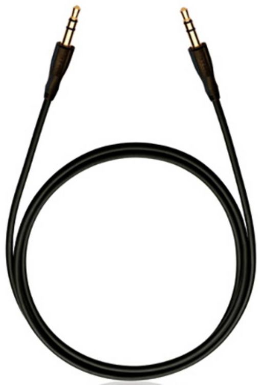 Produktbild: RCA D1C84016 Klinke Audio Anschlusskabel [1x Klinkenstecker 3.5 mm - 1x Klinkenstecker 3.5 mm] 0.50 m Schwarz