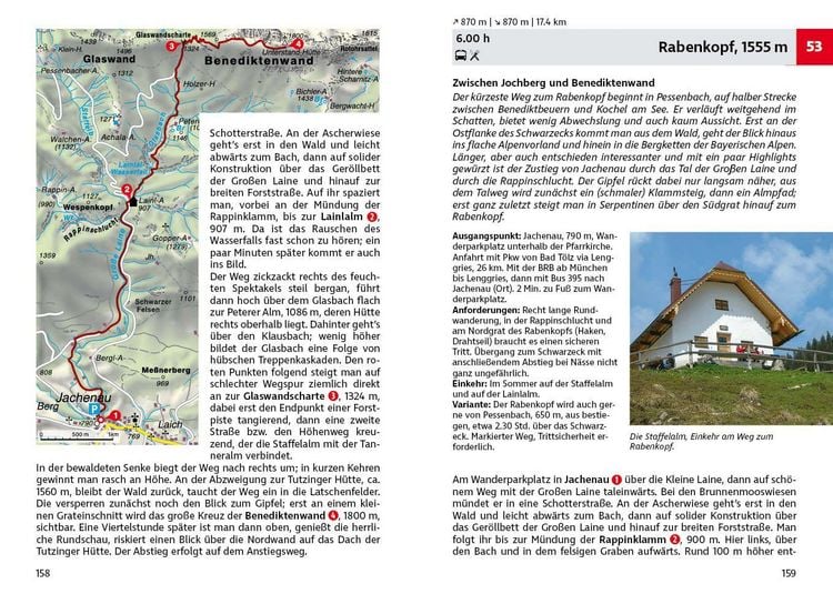 Produktbild: ROTHER Wanderf&uuml;hrer Isarwinkel