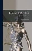 Produktbild: Legal History; Law and Social Change
