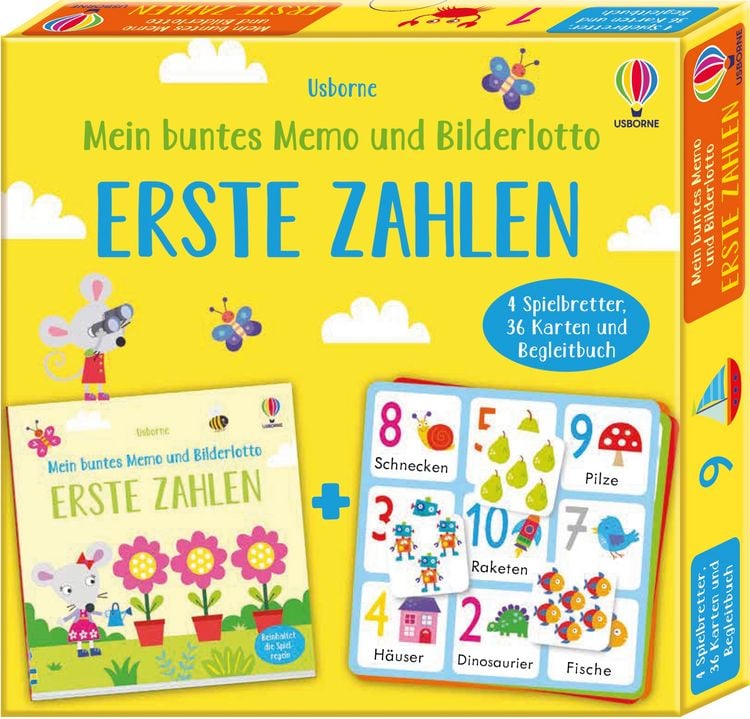 Produktbild: Mein buntes Memo und Bilderlotto: Erste Zahlen