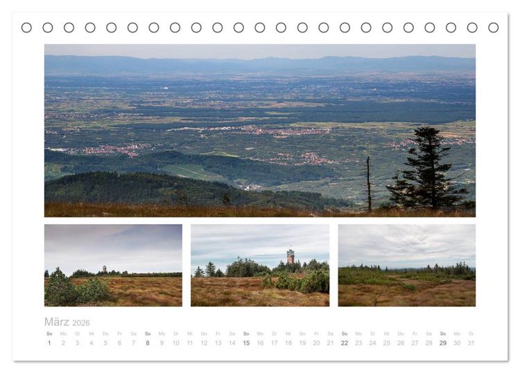 Produktbild: Die n&ouml;rdliche Ortenau (Tischkalender 2026 DIN A5 quer), CALVENDO Monatskalender