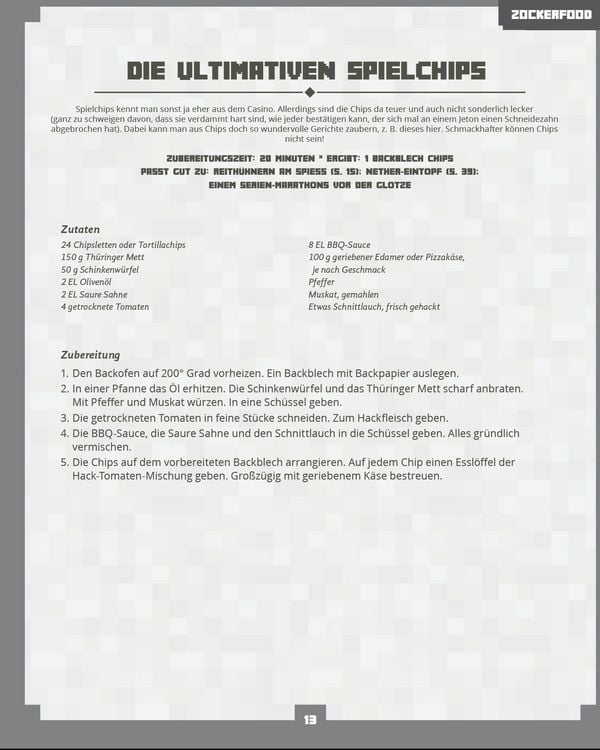 Produktbild: Das ultimative inoffizielle Kochbuch f&uuml;r Minecrafter