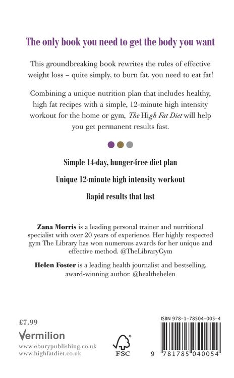 Produktbild: The High Fat Diet