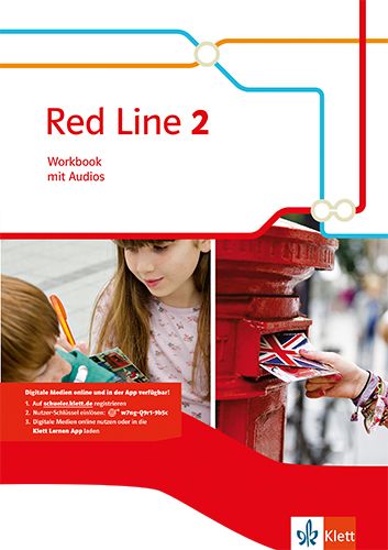 Produktbild: Red Line 2. Workbook mit Audios. Ausgabe 2014