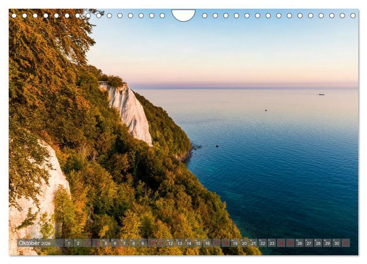 Produktbild: OSTSEEK&Uuml;STE Sehnsuchtsorte in Mecklenburg-Vorpommern (Wandkalender 2026 DIN A4 quer), CALVENDO Monatskalender