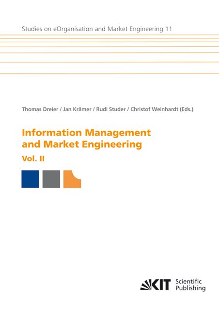 Produktbild: Information management and market engineering, Vol. II