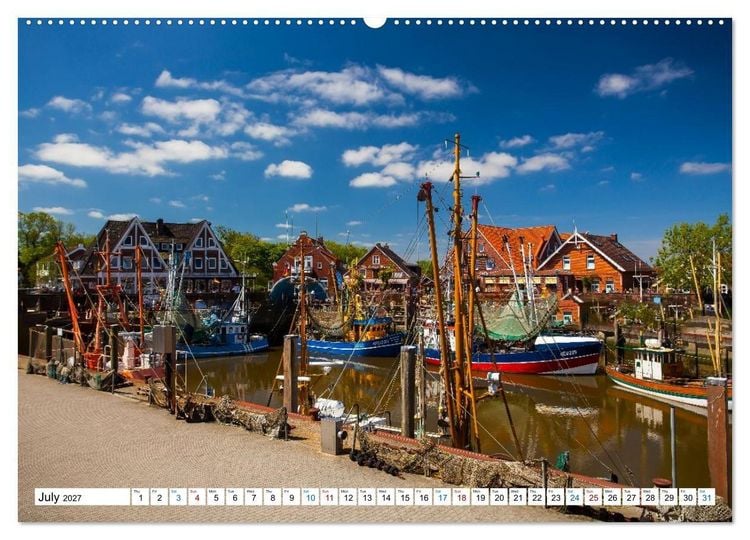 Produktbild: The German North Sea coast (Wall Calendar 2027 DIN A2 landscape), CALVENDO 12 Month Wall Calendar