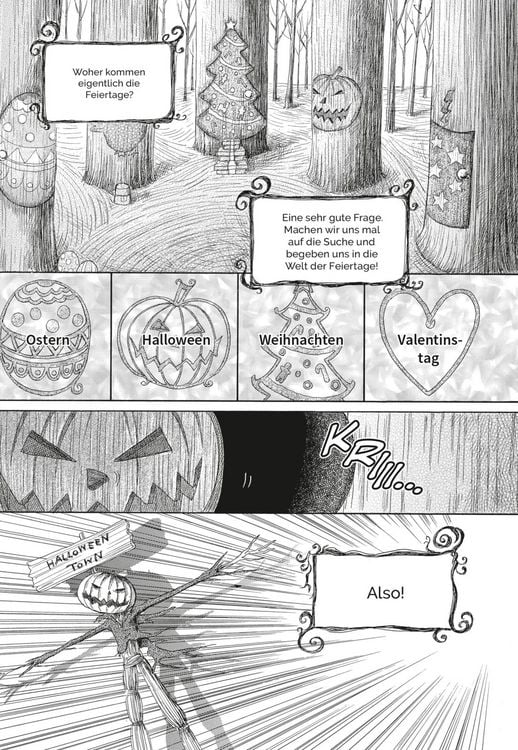 Produktbild: Tim Burton's The Nightmare Before Christmas: Der Manga