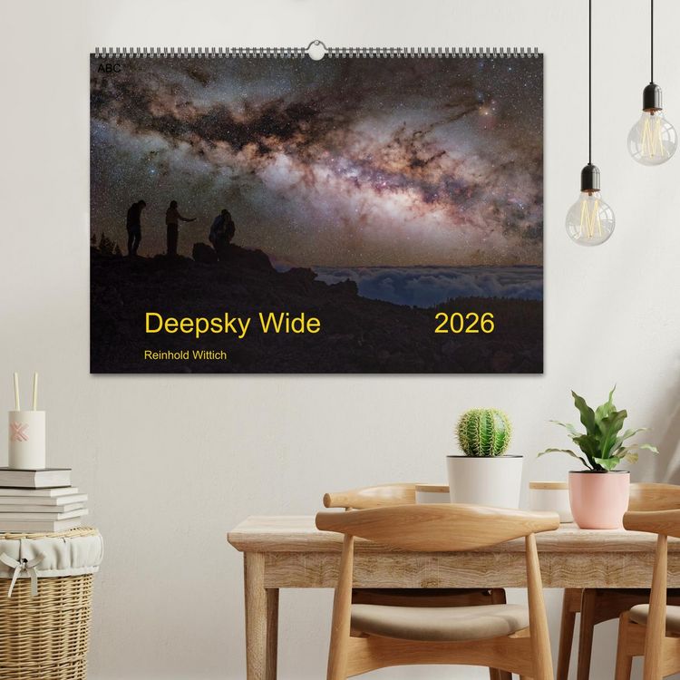 Produktbild: Deepsky Wide (Wandkalender 2026 DIN A2 quer), CALVENDO Monatskalender