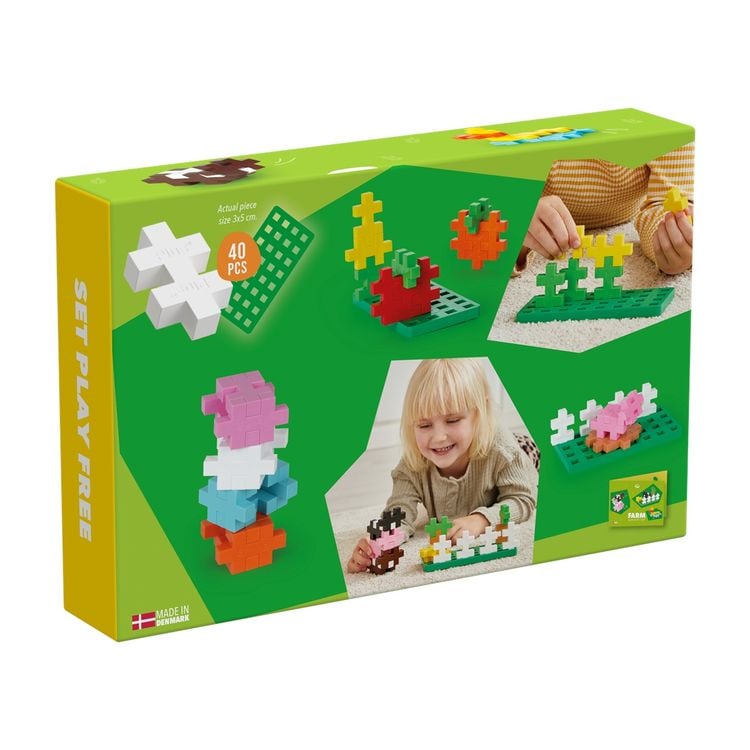Produktbild: PLUS PLUS - 50 Kreativ Bausteine BIG Bauernhof