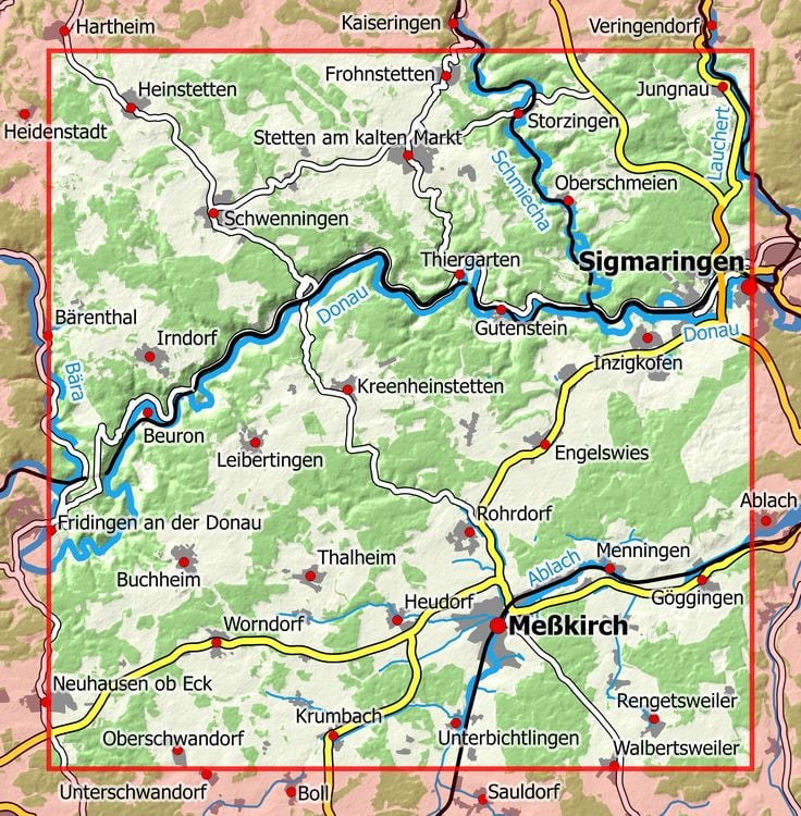 Produktbild: Oberes Donautal