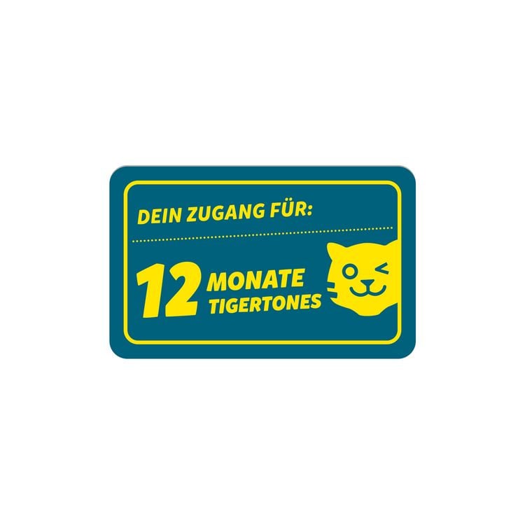 Produktbild: tigertones DUO ticket - 12 Monate